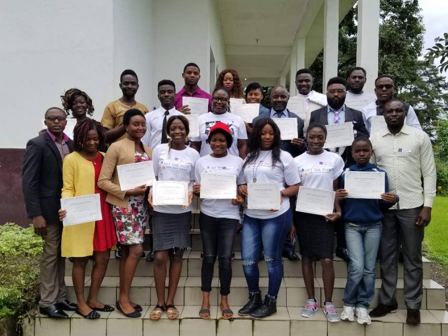 Professional certification award event