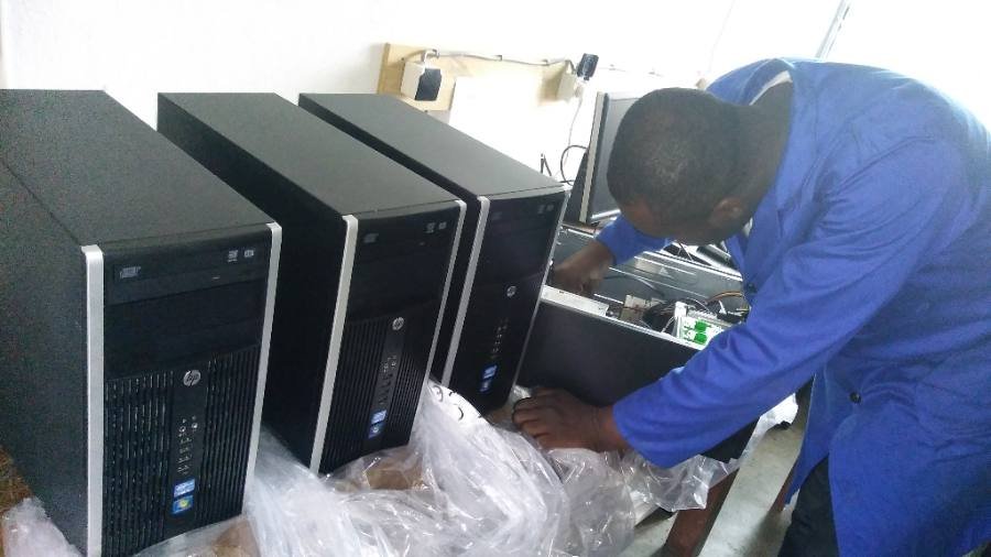 Computer maintenance work