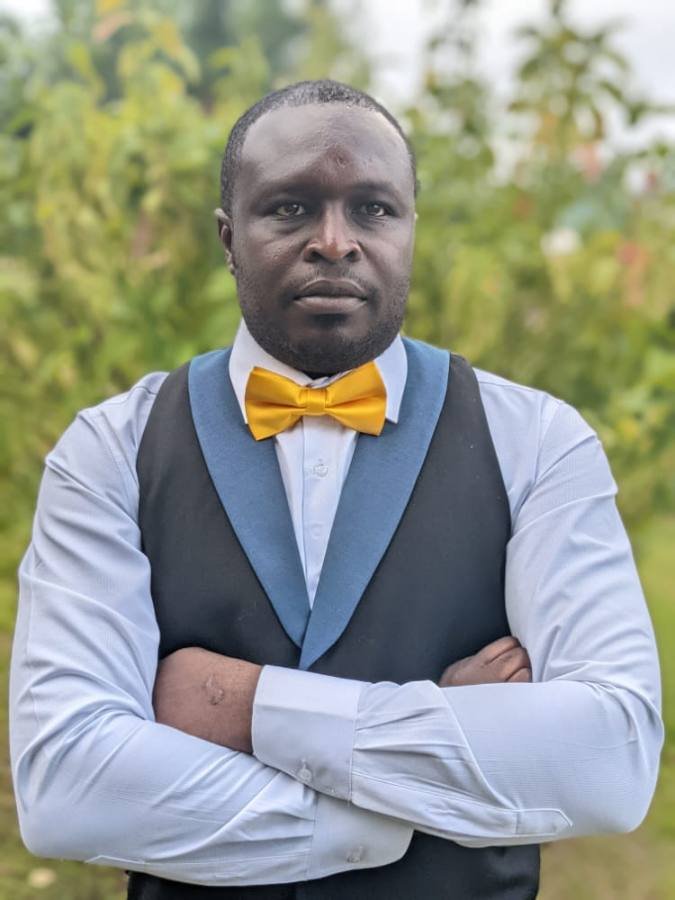 Daniel Ekese Mwendi during an IT engagement